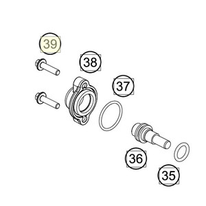 HH COLLAR SCREW M 5X20 WS=6 (0014050203)