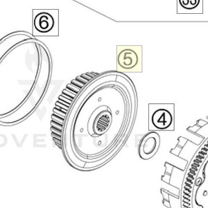 INNER CLUTCH HUB (78032002200)