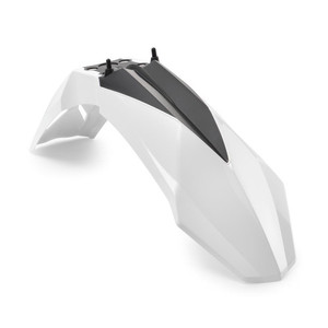 KTM Genuine Fender White/Black | 450 SMR 2008 - 2010 / 2012 - 2017, 690 SMC 2008 - 2011, 690 SMC R 2012 - 2017