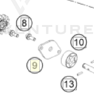 Oil pump cover (A48038003000)