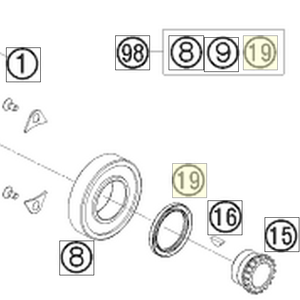 SHAFT SEAL RING 35X47X7 VITON (0760354774)