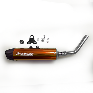 Scalvini Carbon Look Exhaust Silencer | KTM 85 SX 2025