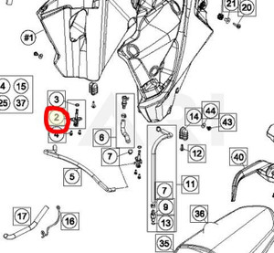 FUEL COCK  CPL. (58507003200)