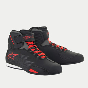 Alpinestars Sektor Shoes | Black/Bright Red