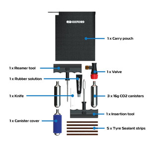 Oxford C02 Tyre Repair Kit 1
