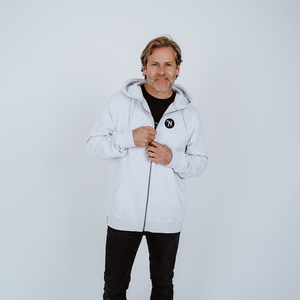 Norton Zip Up Hoodie With Front and Back Logos