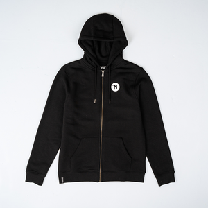 Norton Zip Up Hoodie With Front and Back Logos