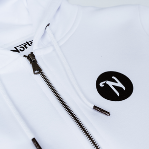Norton Zip Up Hoodie With Front and Back Logos