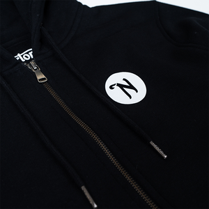 Norton Zip Up Hoodie With Front and Back Logos
