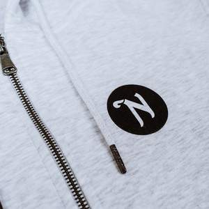 Norton Zip Up Hoodie With Front and Back Logos