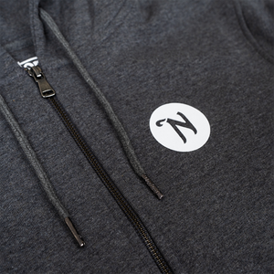 Norton Zip Up Hoodie With Front and Back Logos