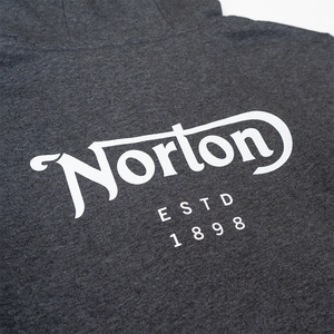 Norton Zip Up Hoodie With Front and Back Logos