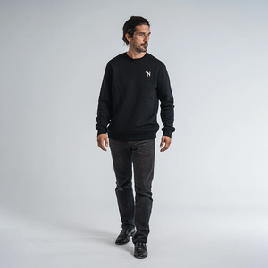 Norton Sweatshirt with Embroidered Gold Logos