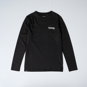 Norton Long Sleeve Sleeve Tee with Front and back logos