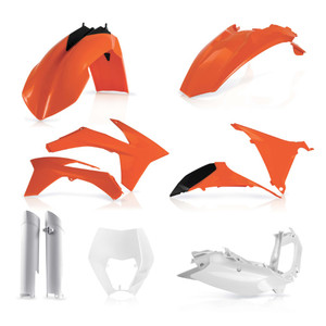 ACERBIS FULL PLASTIC KIT COMPATIBLE for KTM EXC/EXC-F 12-13