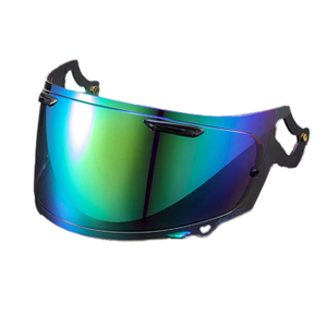 Arai VAS-V Max Vision Visor (with Browvents) - Mirror Green (400283)