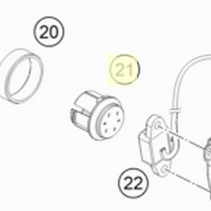 magnet holder cpl. (79234012020)
