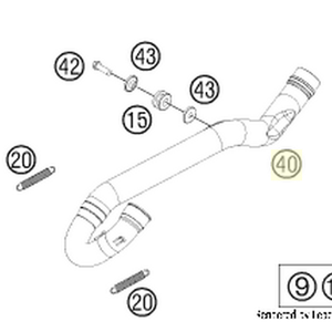 EXHAUST SX-F (78905007000)