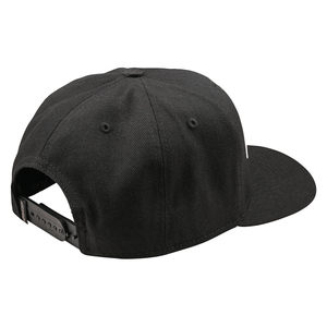 Signature Curved Snapback Cap by Troy Lee Designs - Black (back)