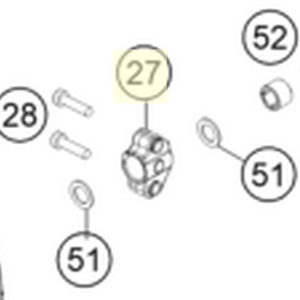 Bearing support (55537058000)