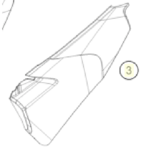 Air filter box cover left (25106003000ABD)