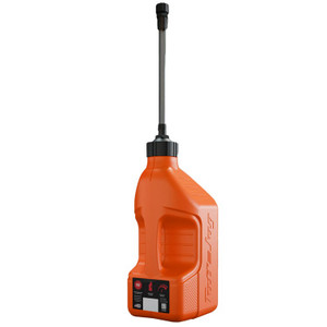 Tuff Jug 10L Orange With Auto-Stop Spout