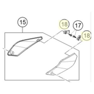 BRACKET FRAMECOVER (76003093050)