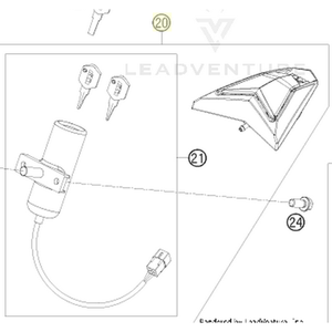LOCK SET 08 (76511066044)