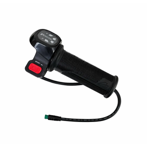 315037000004 - - Revvi 18 and 20 Throttle - WITHOUT speed switch built in, using a switch on the frames top tube - Red on off button