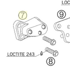 SIDE STAND BRACKET 03 (60003026000)