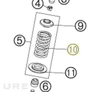 VALVE SPRING INSIDE 05 (77036028000)