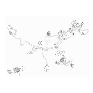 Main wiring harness XC-F 2020 (79111175100)