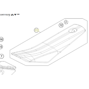 Seat cmpl. (A30507040000BJ)