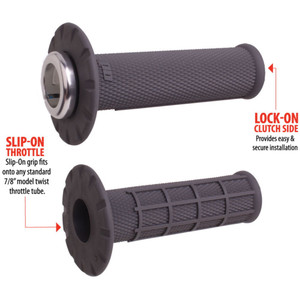 ODI Universal Lock-On Grip Set MX - Half-Waffle