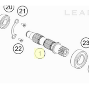 output shaft (79533510000)