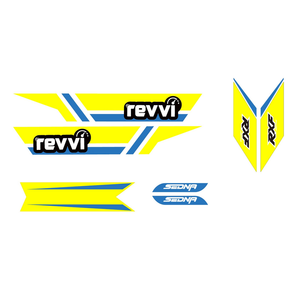 Revvi 16 Graphics Kit - Yellow
