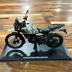 Royal Enfield New Himalayan Scale Model Kamet White