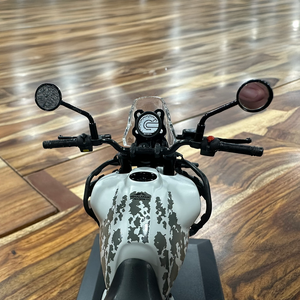 Royal Enfield New Himalayan Scale Model Kamet White