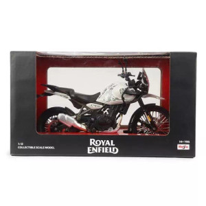 Royal Enfield New Himalayan Scale Model 1:12 Kamet White, OEM Official Merchandise Royal Enfield Dealer