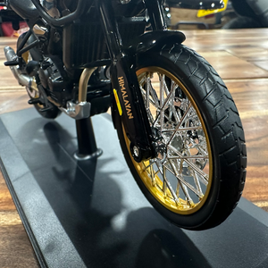 Royal Enfield New Himalayan Scale Model Hanle Black