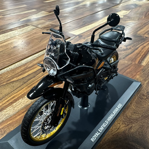 Royal Enfield New Himalayan Scale Model Hanle Black