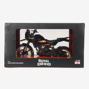 New! OEM Royal Enfield Himalayan 1:12 Scale Model in Hanle Black, Official Merchandise