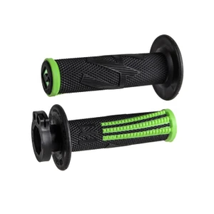 ODI EMIG PRO V2 LOCK-ON GRIPS  Green and Black