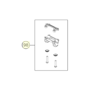Handlebar mount kit d28mm-h41mm | ON DEMAND (A49001039010)