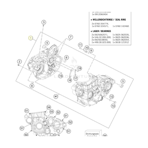 ENGINE CASE CPL. (78130000033)