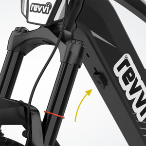 Revvi 24" Electric Bike - Black