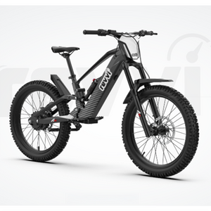 Revvi 24" Electric Bike - Black
