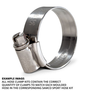 KTM 790 Adventure 2024 - 2026 Samco Sport Stainless Steel Radiator Hose Clamp Kit