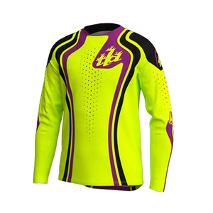 Troy Lee Designs Youth GP Pro Jersey | Roller - Fluo Yellow/Fuschsia