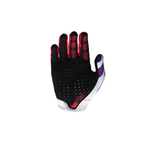 Troy Lee Designs Air Gloves | Overspray - White/Violet